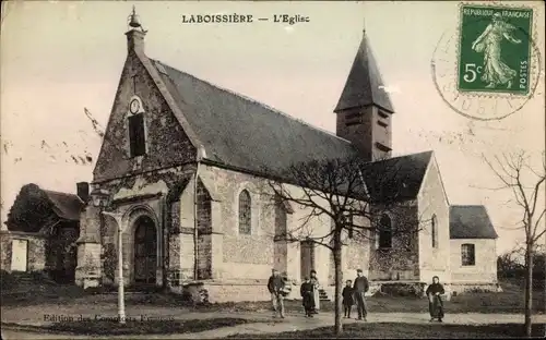 Ak Laboissière Oise, Kirche
