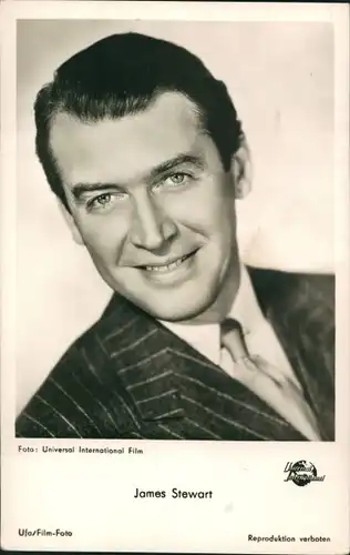 Ak Schauspieler James Stewart, Portrait