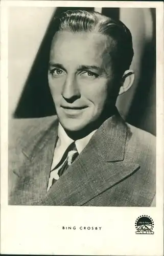 Ak Schauspieler und Sänger Bing Crosby, Portrait