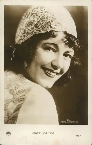 Ak Schauspielerin Janet Gaynor, Portrait