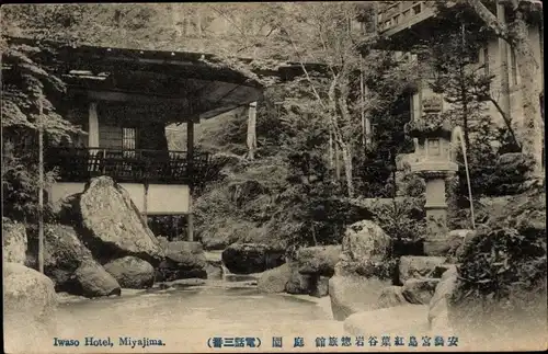 Ak Insel Miyajima Präfektur Hatsukaichi Hiroshima Japan, Iwaso Hotel