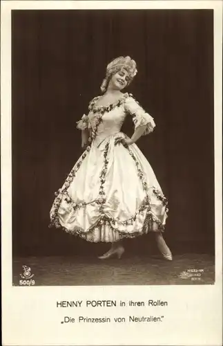 Ak Schauspielerin Henny Porten, Die Prinzessin von Neutralien