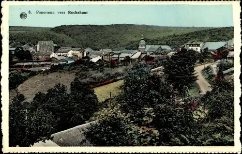 Ak Rochehaut Bouillon Wallonien Luxemburg, Panorama