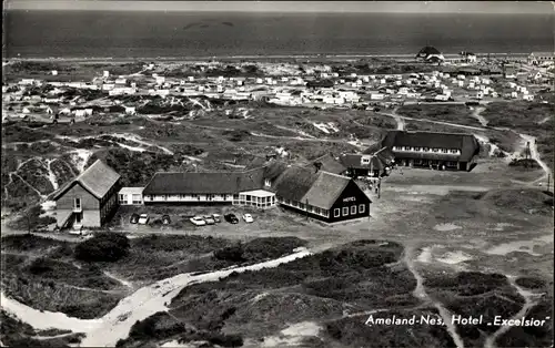 Ak Nes Ameland Friesland Niederlande, Hotel Excelsior