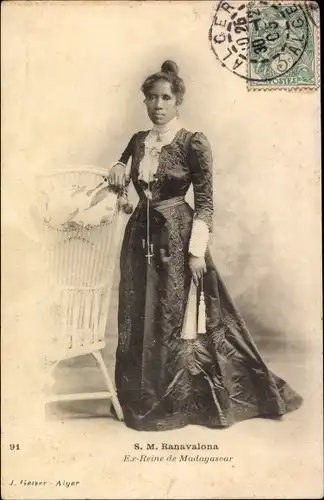 Ak Ranavalona, Ex-Königin von Madagaskar