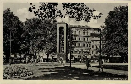 Ak Berlin Mitte, Dönhoffplatz, Geläut, Reisebüro