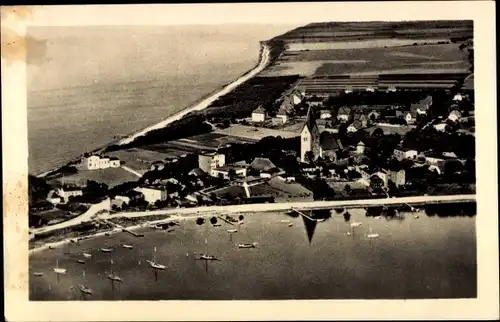 Ak Ostseebad Rerik, Luftbild, Hafen, Panorama