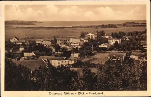 Ak Ostseebad Göhren auf Rügen, Blick vom Nordpeerd