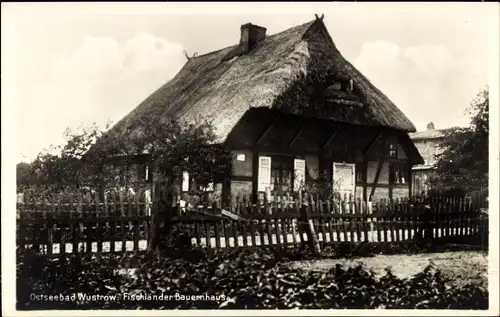 Ak Ostseebad Wustrow, Fischländer Bauernhaus