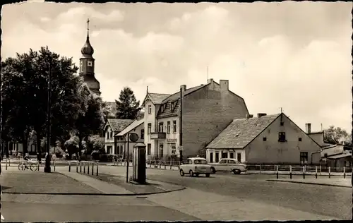 Ak Hohen Neuendorf Oberhavel, Ecke Lenin- und Oranienburger Straße