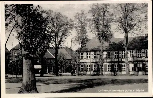 Ak Arendsee in der Altmark, Markt