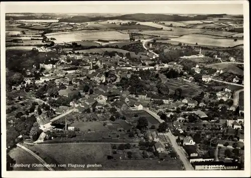 Ak Lütjenburg in Holstein, Luftbild