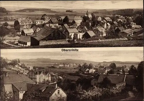 Ak Obercrinitz Crinitzberg in Sachsen, Panorama