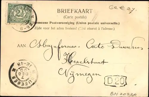 Ak Sappemeer Groningen Niederlande, Kirche