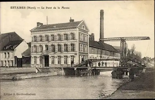 Ak Estaires North, Maasbrücke