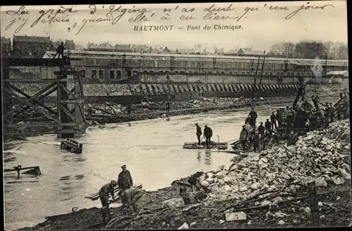 Ak Hautmont Nord, Pont du Chimique