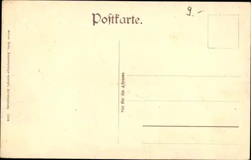 Ak Liberec Reichenberg in Böhmen, Totalansicht, Bahnhof