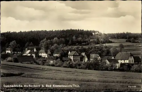 Ak Weißenborn Holzland Thüringen, Totale