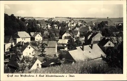 Ak Weißenborn Holzland Thüringen, Totale