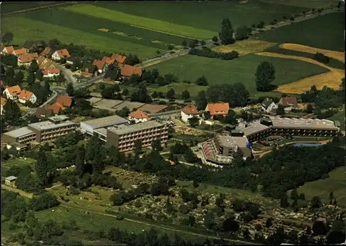 Ak Bad Nenndorf an der Weser, Kurklinik Niedersachsen, Luftbild