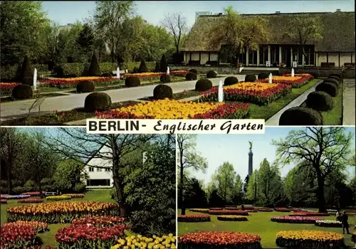 Ak Berlin Tiergarten, Englischer Garten