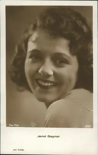 Ak Schauspielerin Janet Gaynor, Portrait