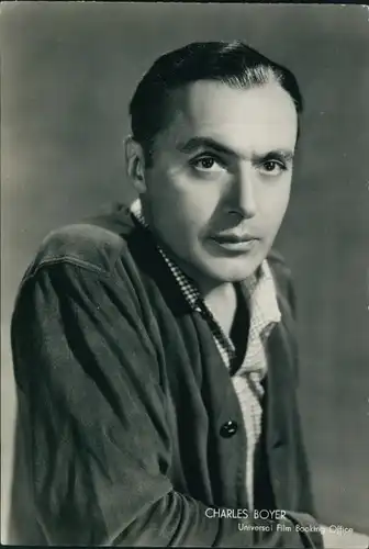 Ak Schauspieler Charles Boyer, Portrait