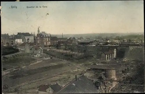 Ak Gilly Charleroi Wallonien Hennegau, Bezirk Gare