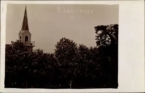 Ak Landsmeer Nordholland Niederlande, Kirche