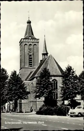 Ak Scherpenzeel Gelderland, Reformierte Kirche
