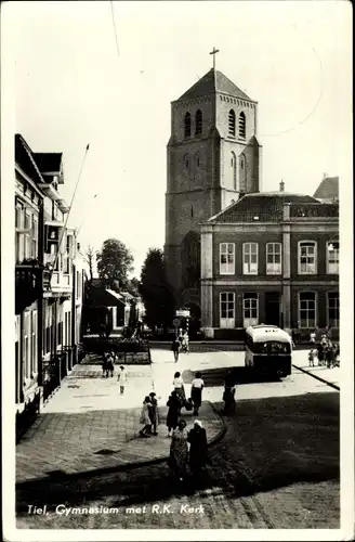 Ak Tiel Gelderland, Gymnasium mit RC-Kirche