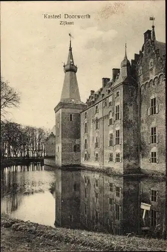 Ak Doorwerth Gelderland, Schloss, Side