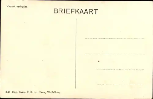 Ak Walcher Zeeland, Bauernmädchen in niederländischen Volkstrachten