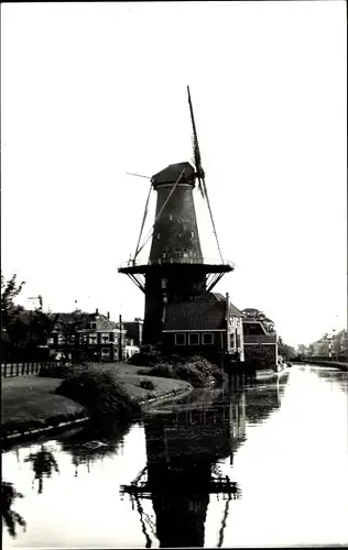 Ak Delft Südholland Niederlande, Molen de Roos