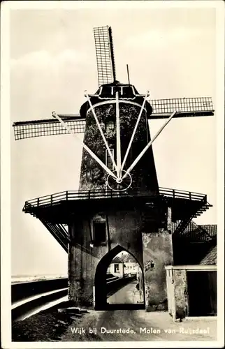 Ak Wijk bij Duurstede Utrecht, Molen van Ruijsdael