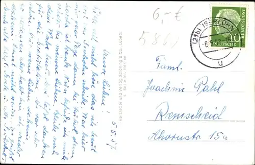 Ak Iserlohn Märkischer Kreis, Alexanderhöhe, Sparkasse, Wermingserstraße, Jugendherberge, Seilersee