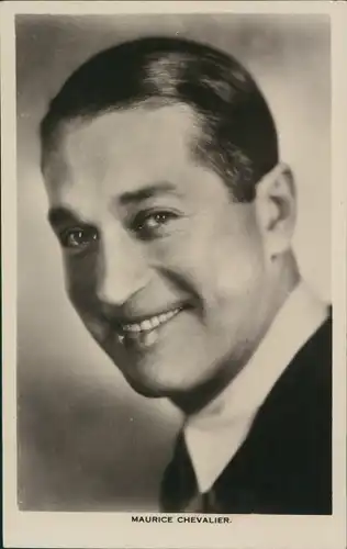 Ak Schauspieler Maurice Chevalier, Portrait