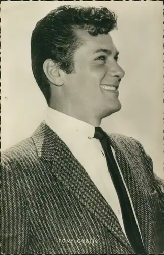 Ak Schauspieler Tony Curtis, Seitenportrait