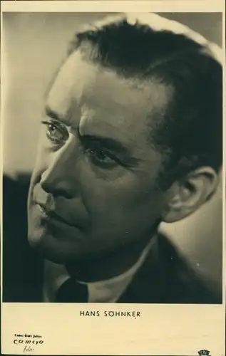 Ak Schauspieler Hans Söhnker, Portrait