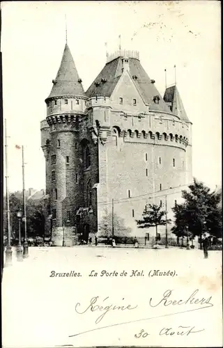 Ak Bruxelles Brüssel, La Porte de Hal, Musee
