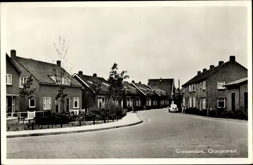 Ak Giessendam Südholland, Oranjestraat