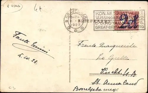 Ak's Gravenhage Den Haag Südholland, Huis ten Bosch