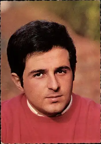 Ak Sänger Richard Anthony, Portrait