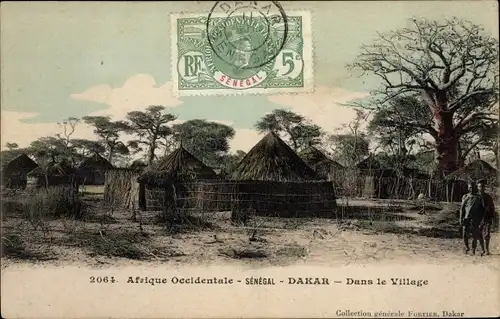 Ak Dakar Senegal, im Dorf