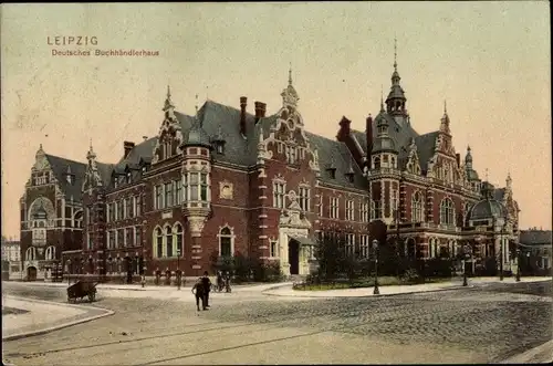 Ak Leipzig in Sachsen, Deutsches Buchhändlerhaus