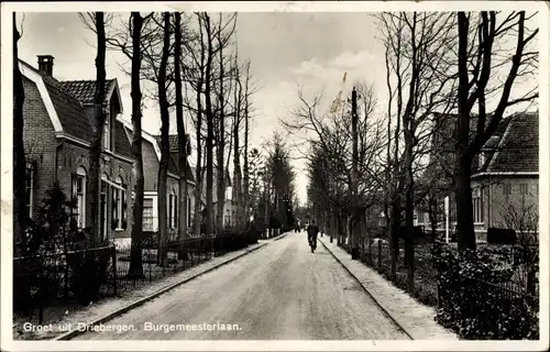 Ak Driebergen Utrecht Niederlande, Burgemeesterlaan