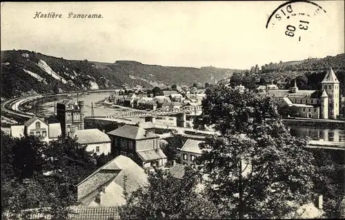 Ak Hastière Wallonien Namur, Panorama