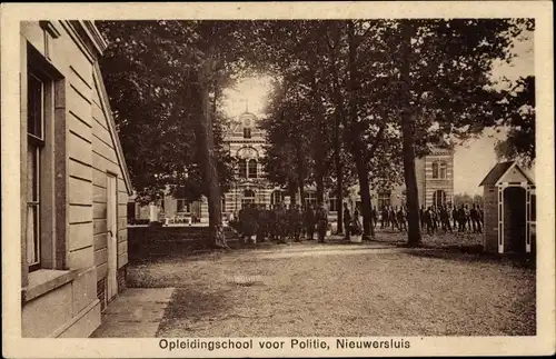 Ak Nieuwersluis Stichtse Vecht Utrecht, Ausbildungsschule für Polizei