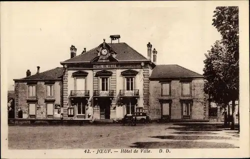 Ak Jœuf Meurthe et Moselle, Rathaus