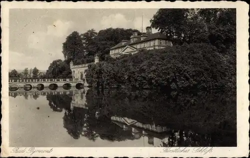 Ak Bad Pyrmont in Niedersachsen, Fürstliches Schloss